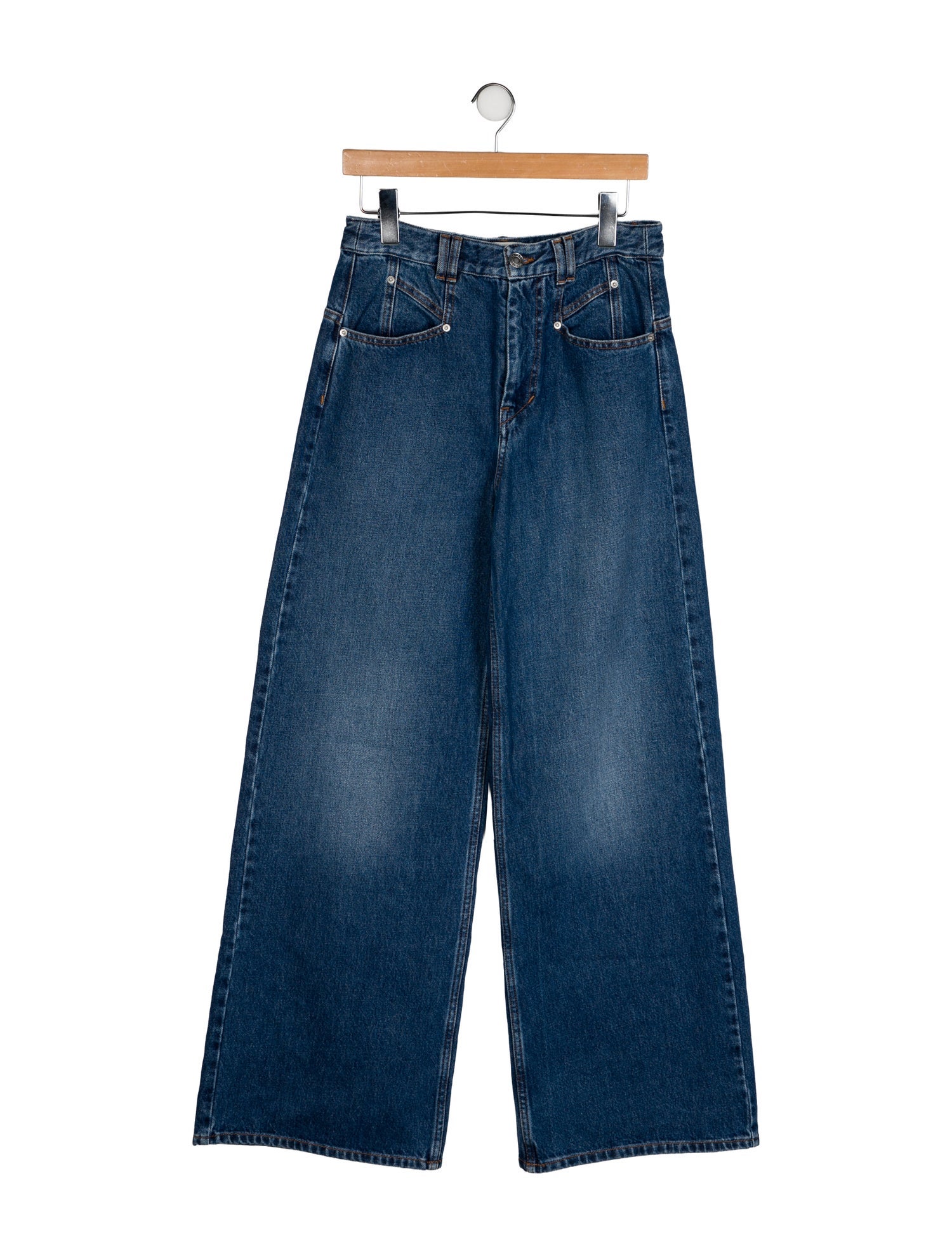 Isabel Marant High-Rise Wide Leg Jeans
