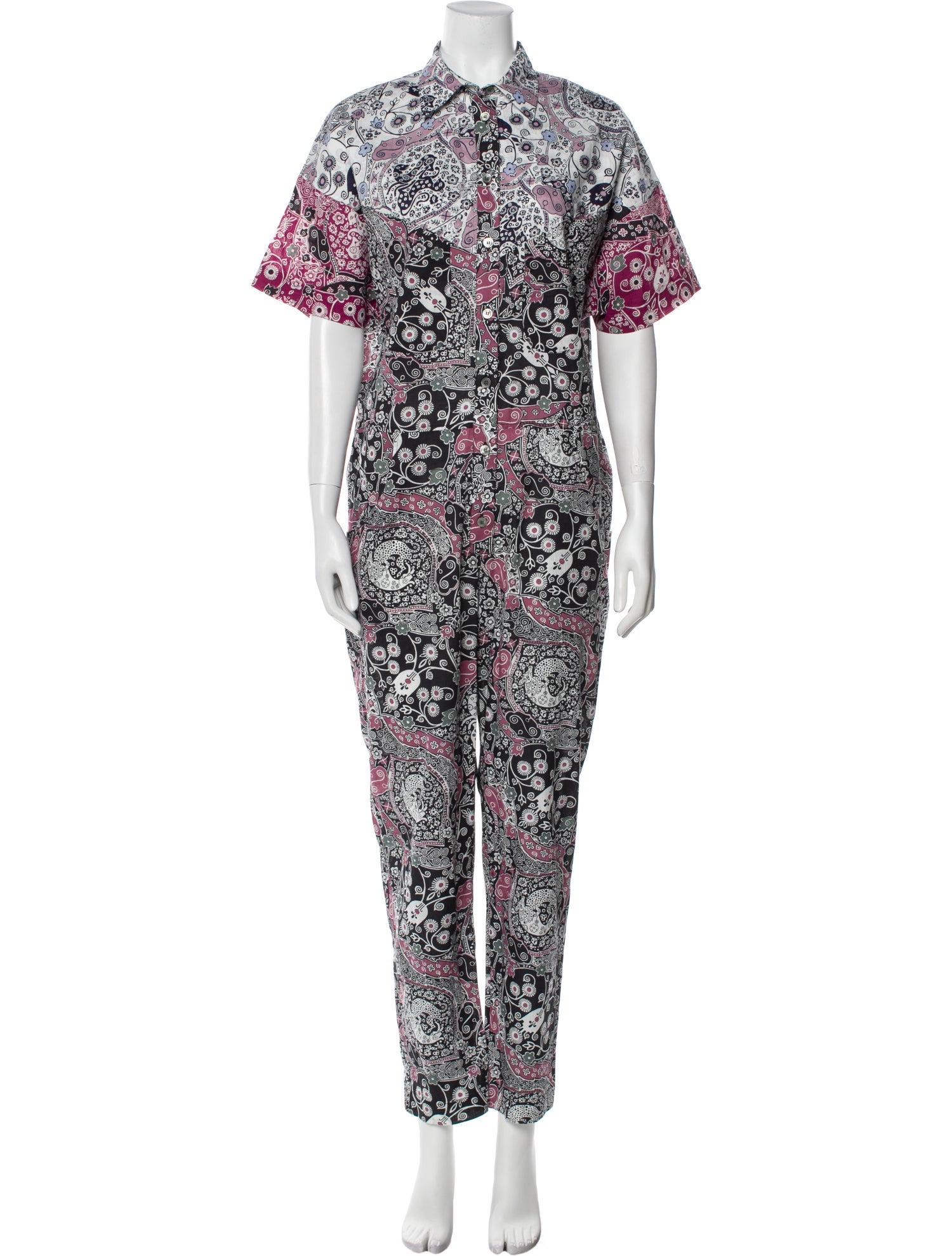 Isabel Marant Floral Print Jumpsuit