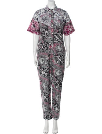Isabel Marant Floral Print Jumpsuit