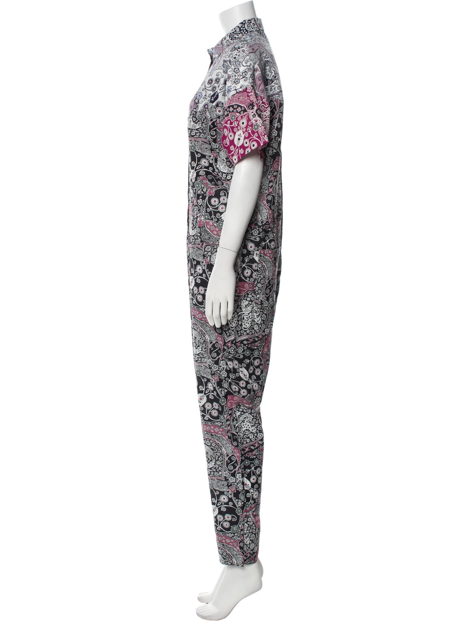 Isabel Marant Floral Print Jumpsuit