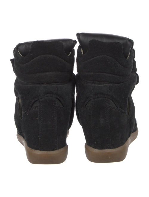 Isabel Marant Suede Wedge Sneakers