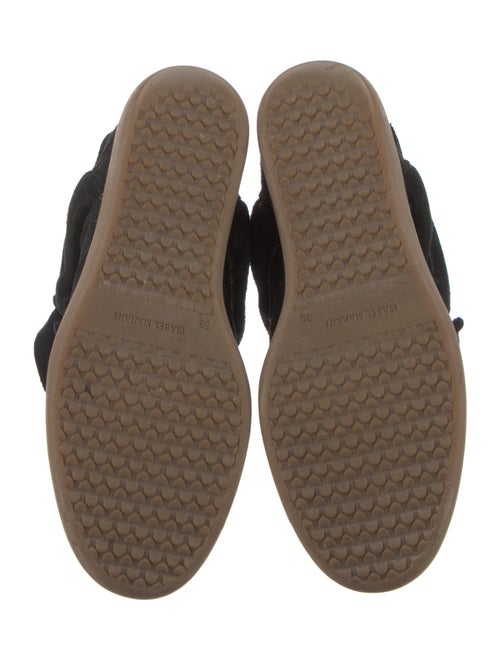 Isabel Marant Suede Wedge Sneakers
