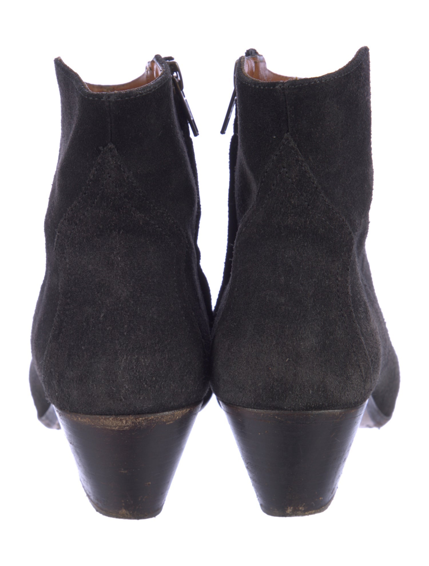 Isabel Marant Suede Western Boots