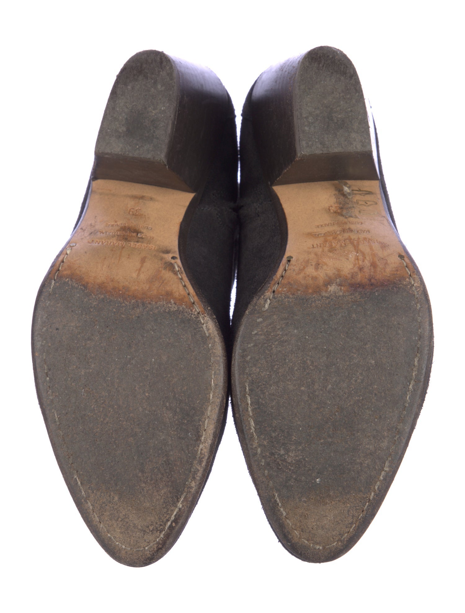 Isabel Marant Suede Western Boots