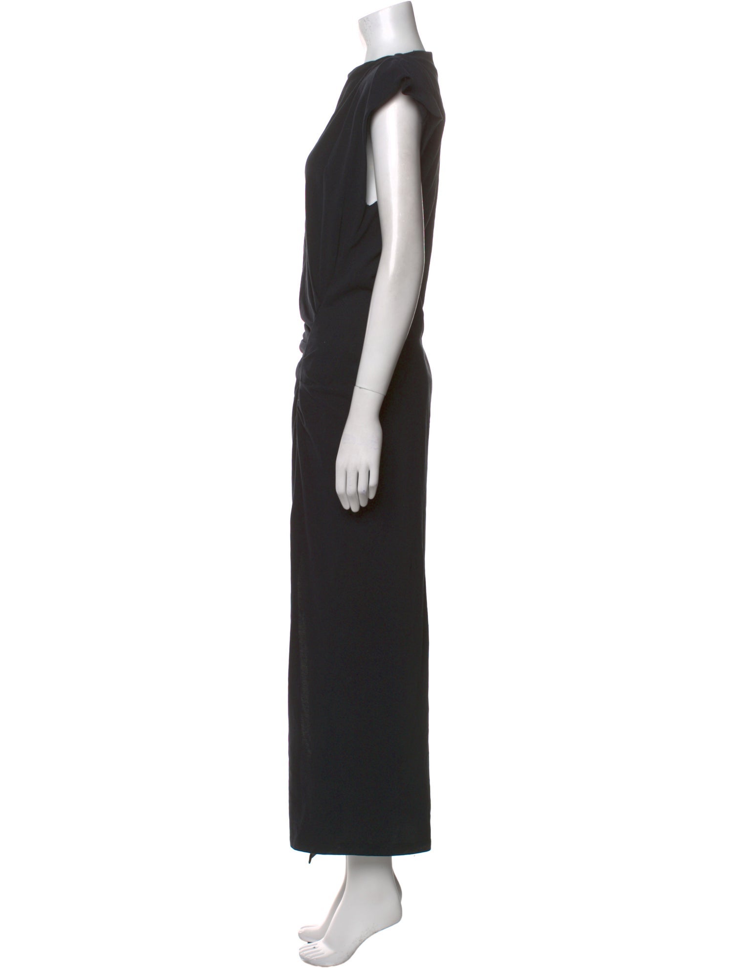 Isabel Marant Bateau Neckline Long Dress