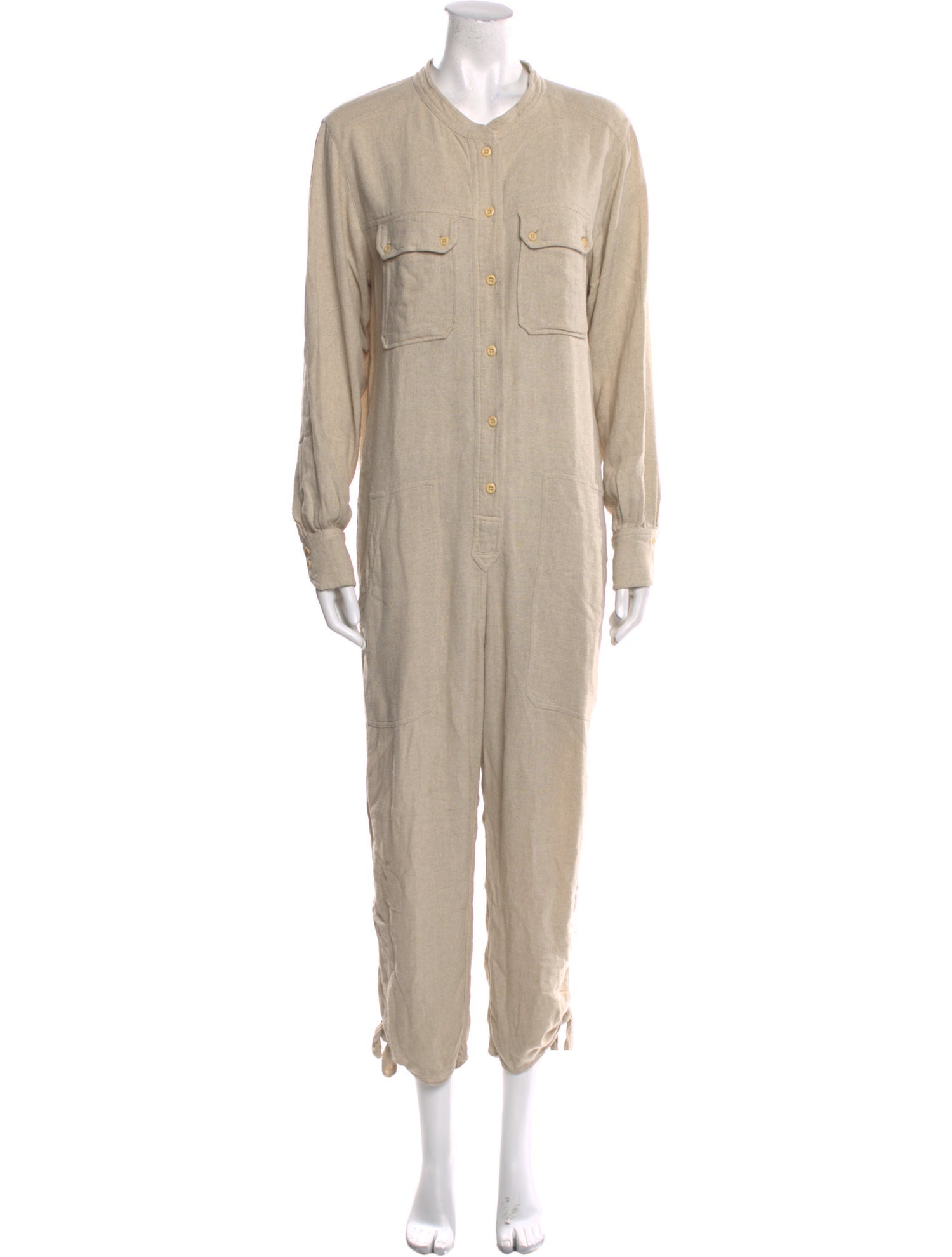 Isabel Marant Silk Crew Neck Jumpsuit