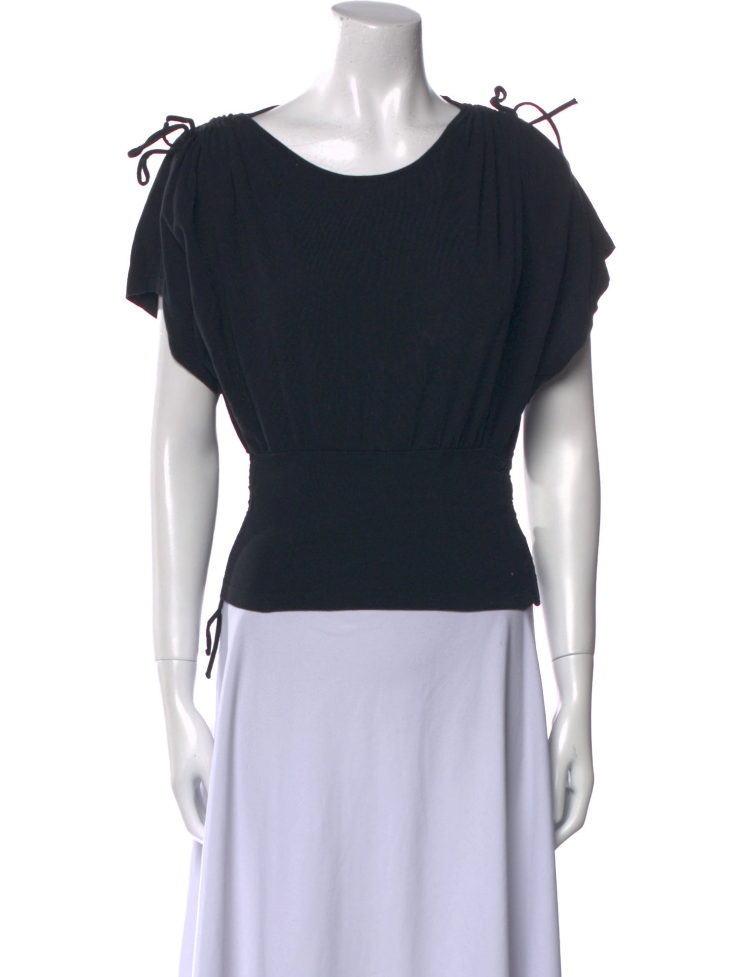 Isabel Marant Scoop Neck Short Sleeve Top