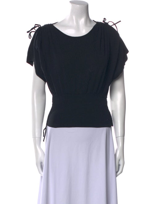 Isabel Marant Scoop Neck Short Sleeve Top