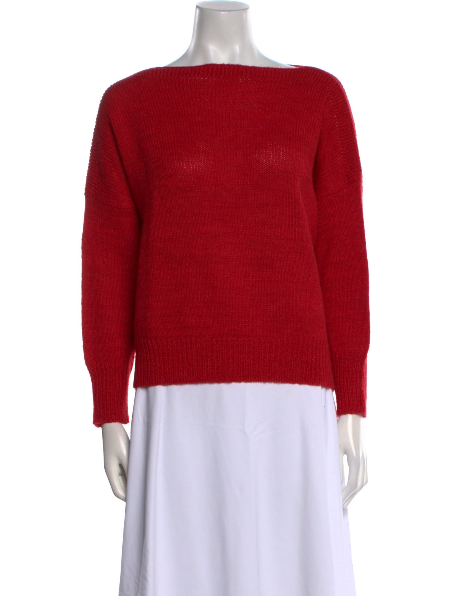 Isabel Marant Alpaca Bateau Neckline Sweater