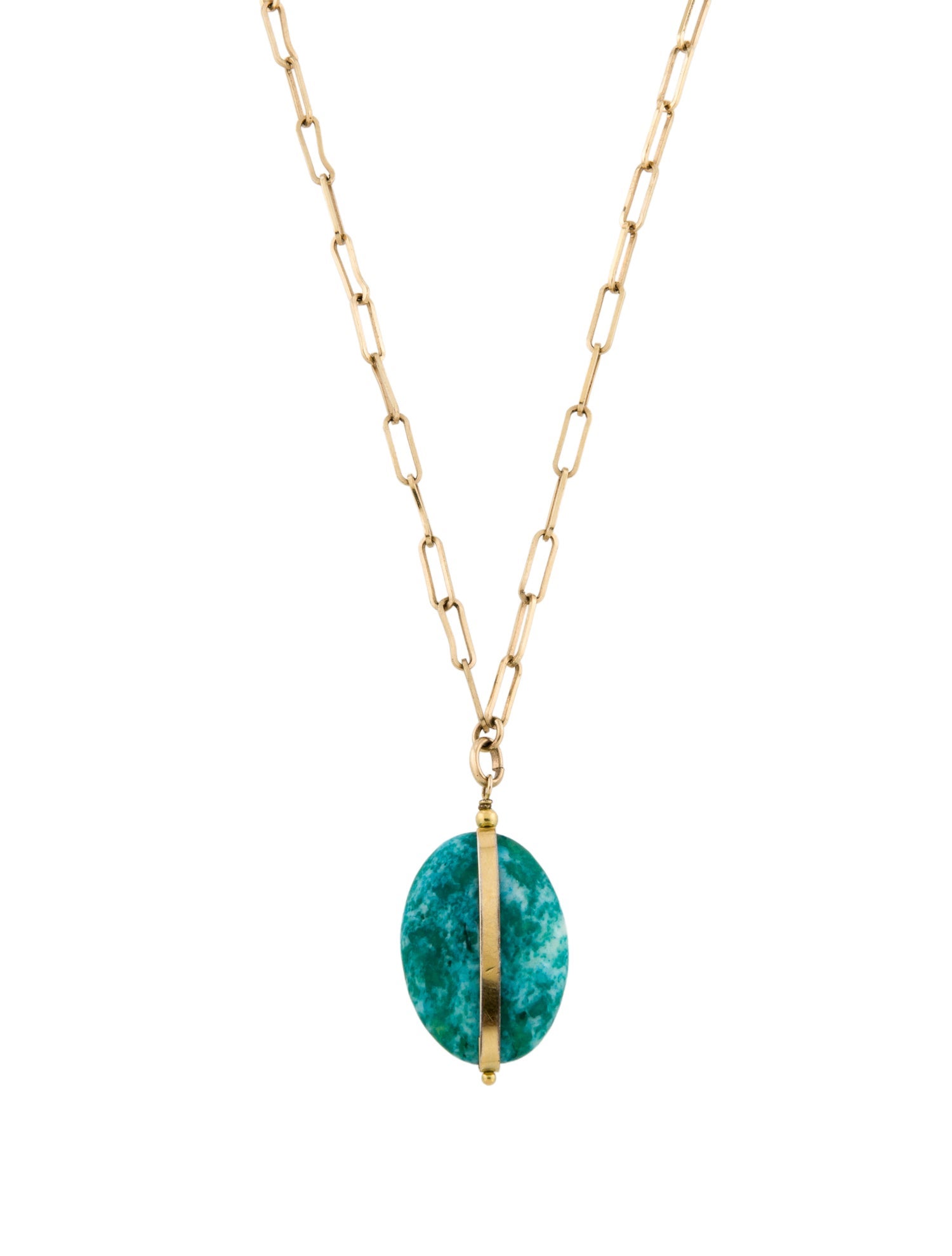 Isabel Marant Resin Pendant Necklace