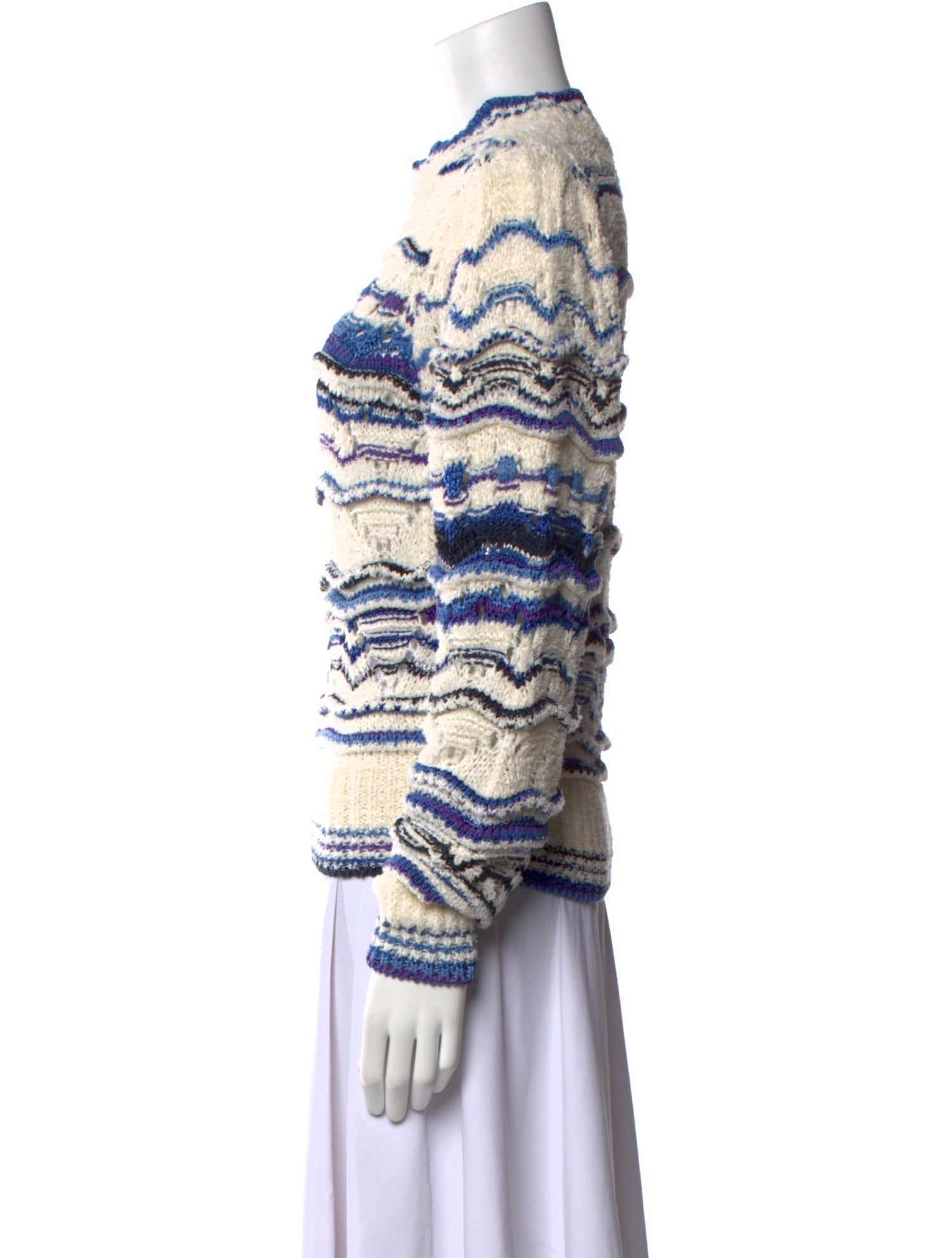 Isabel Marant Striped Crew Neck Sweater