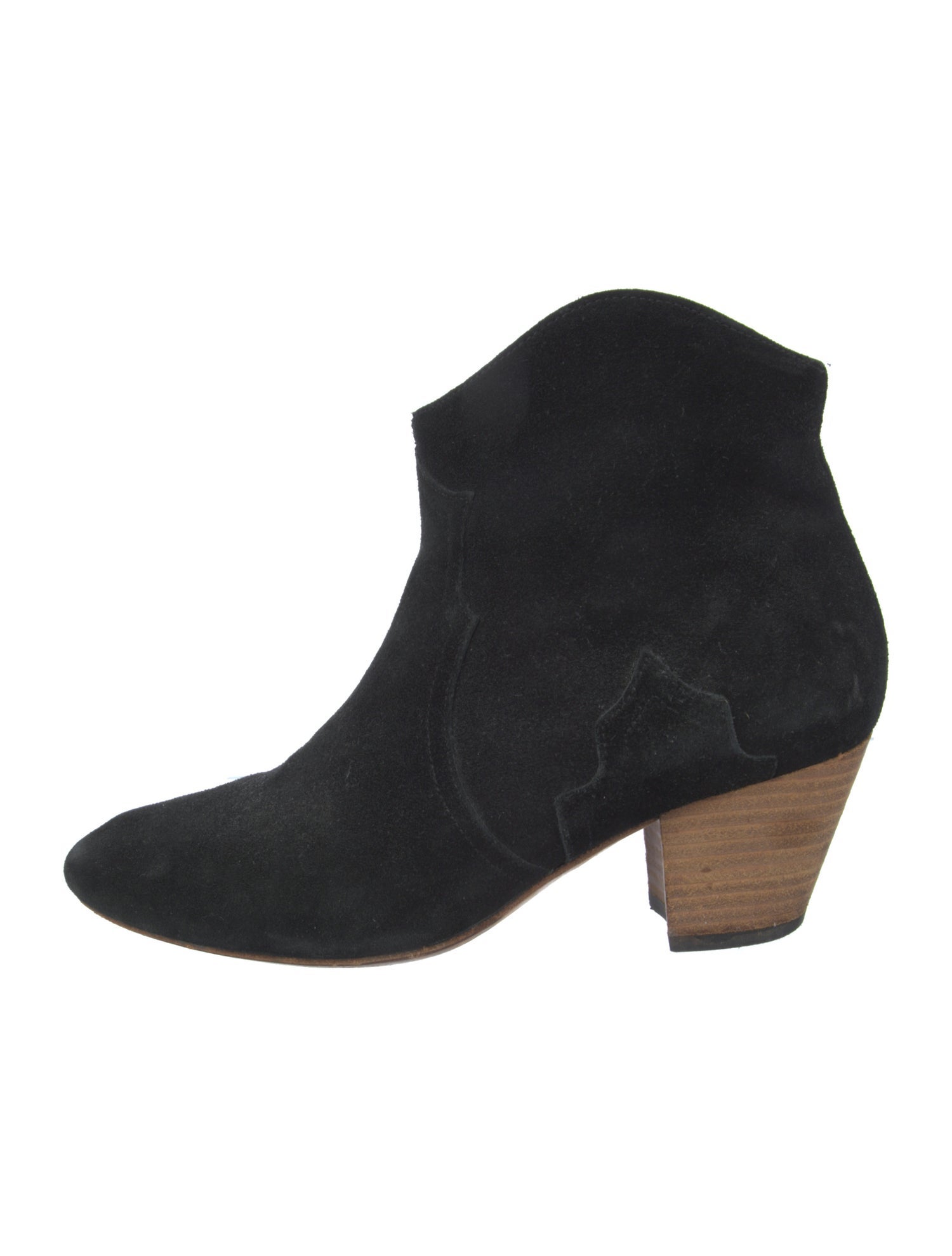 Isabel Marant Suede Western Boots