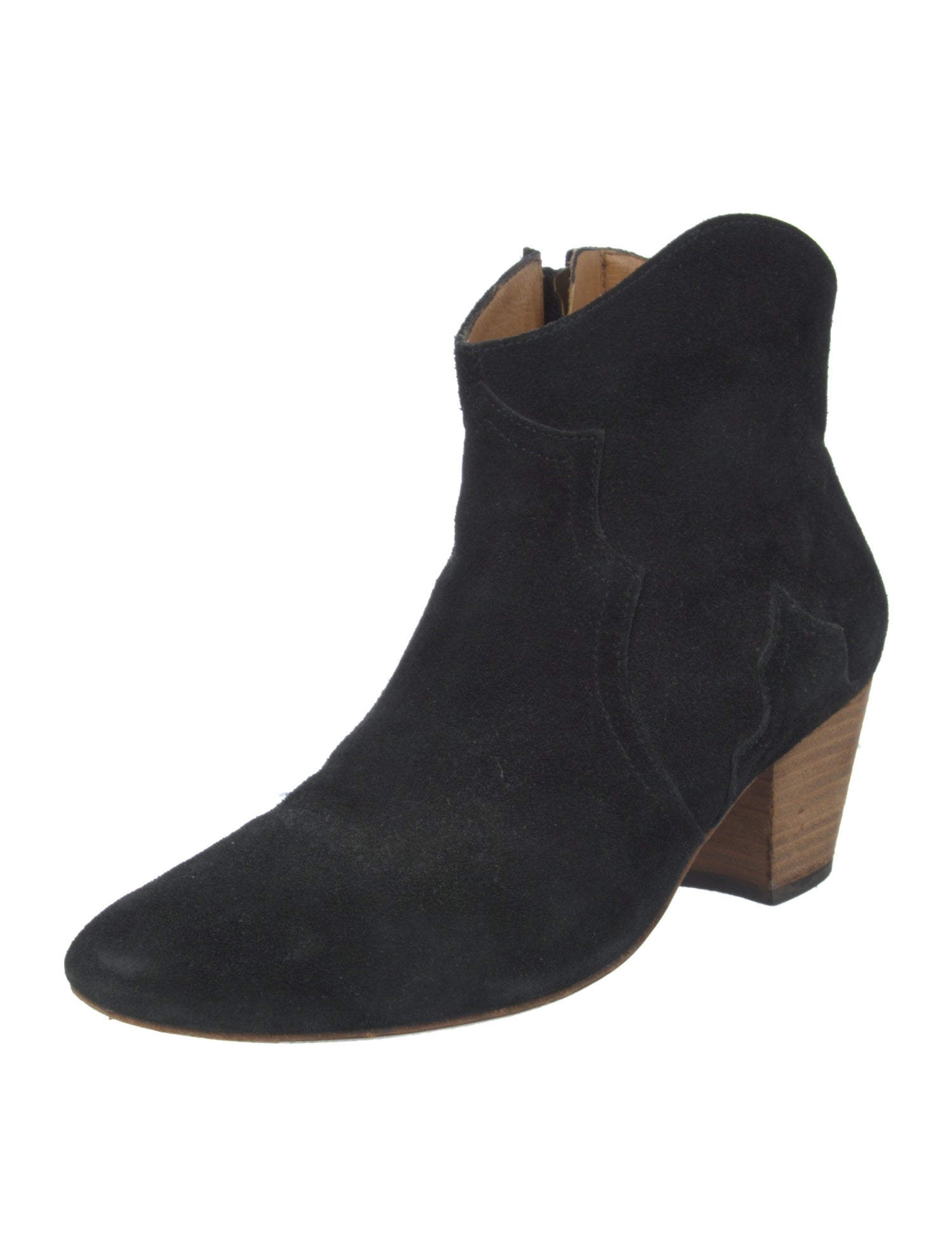Isabel Marant Suede Western Boots
