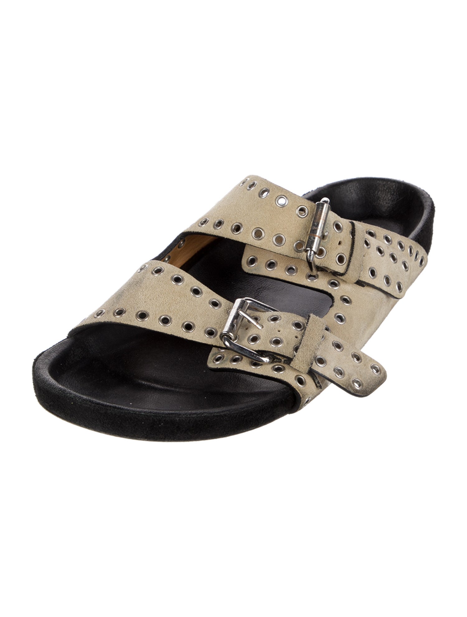 Isabel Marant Suede Slides