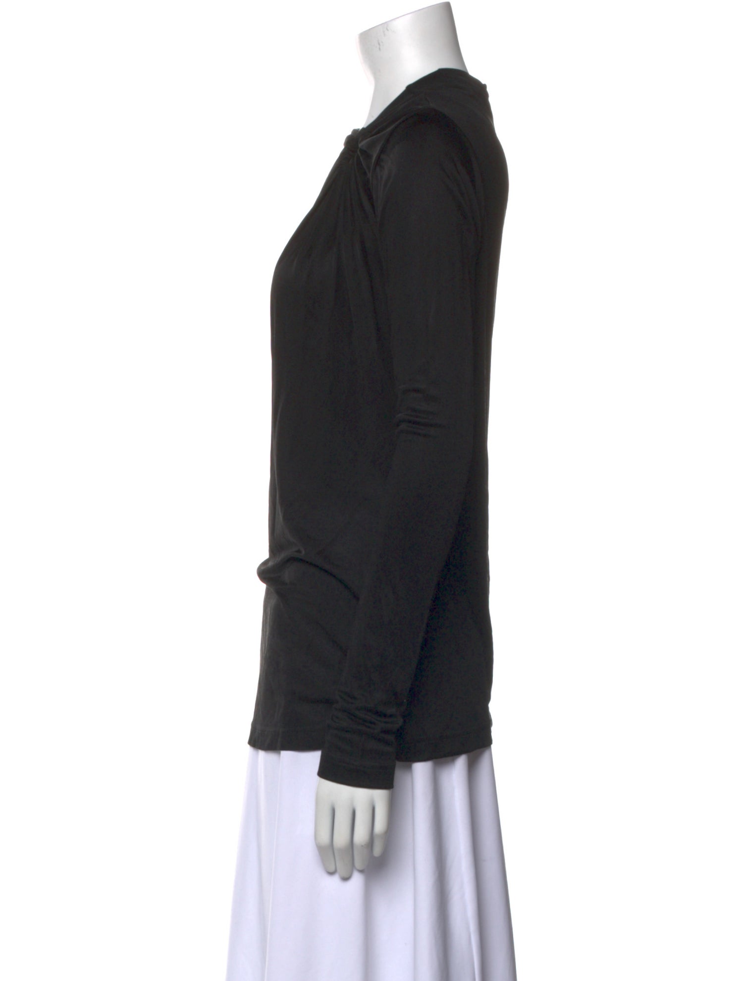 Isabel Marant Asymmetrical Long Sleeve Top