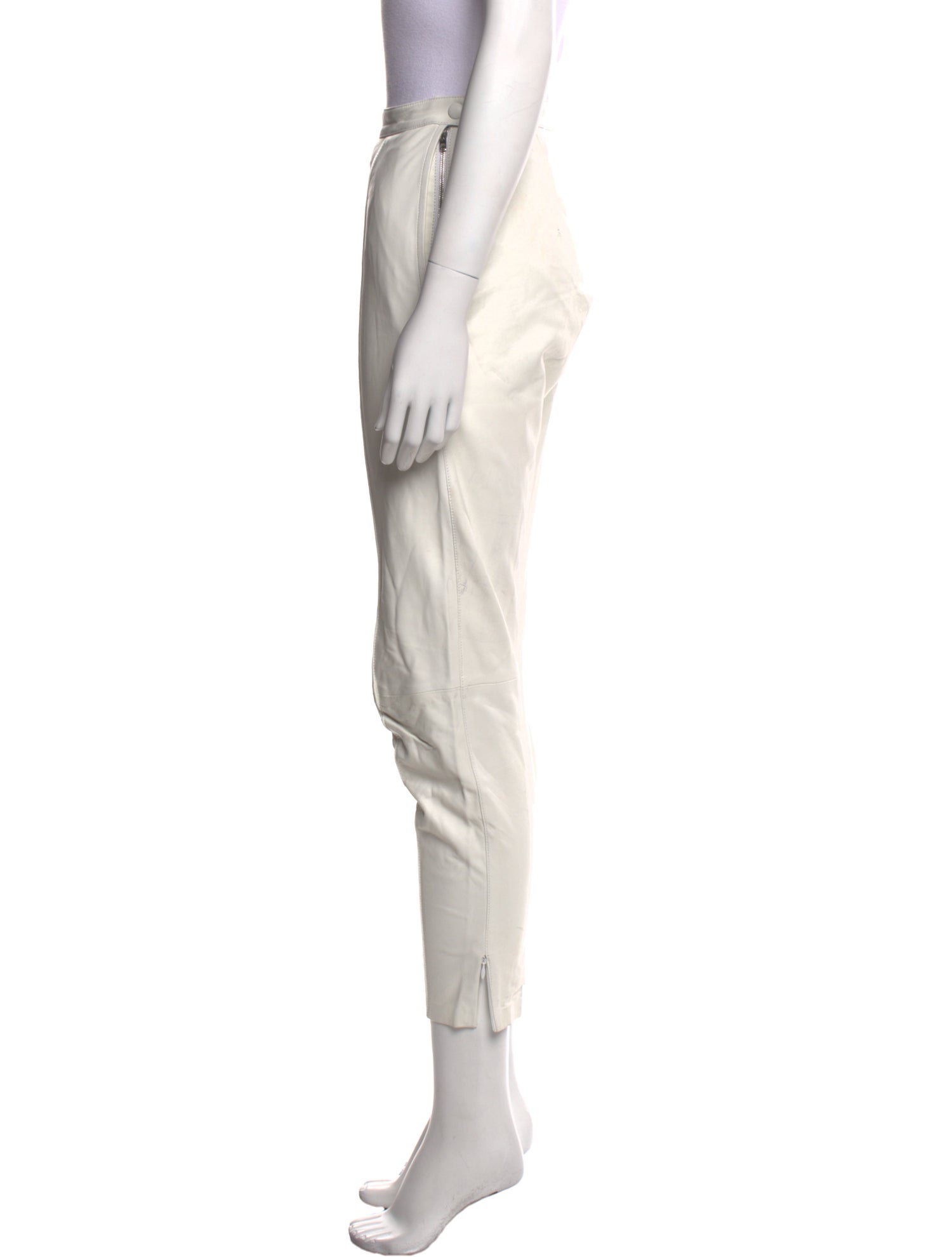 Isabel Marant Leather Skinny Leg Pants