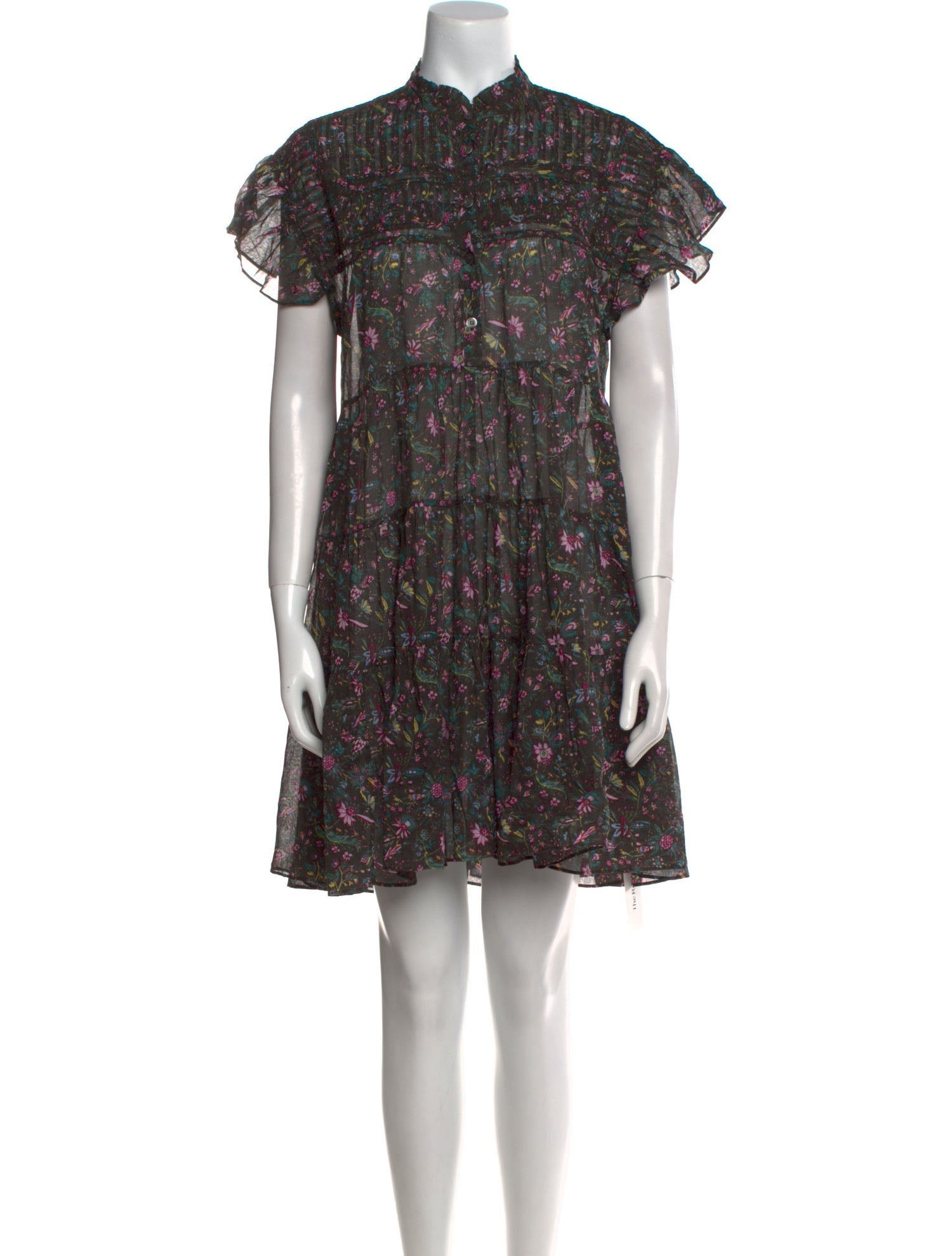 Isabel Marant Floral Print Mini Dress