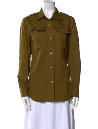 Isabel Marant Long Sleeve Button-Up Top