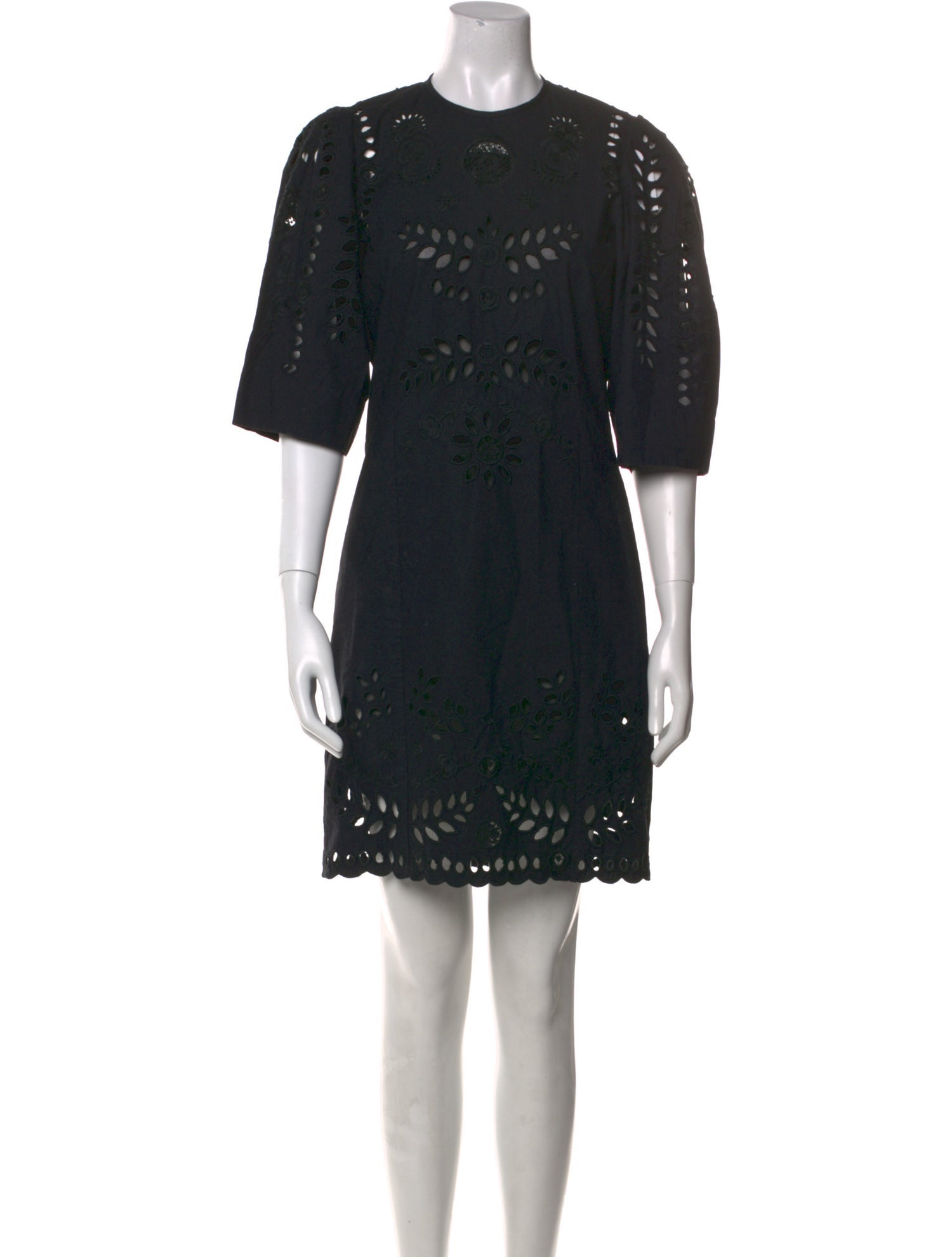 Isabel Marant Crew Neck Mini Dress