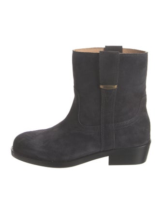 Isabel Marant Suede Moto Boots