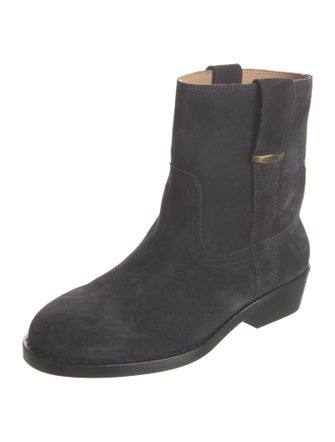 Isabel Marant Suede Moto Boots