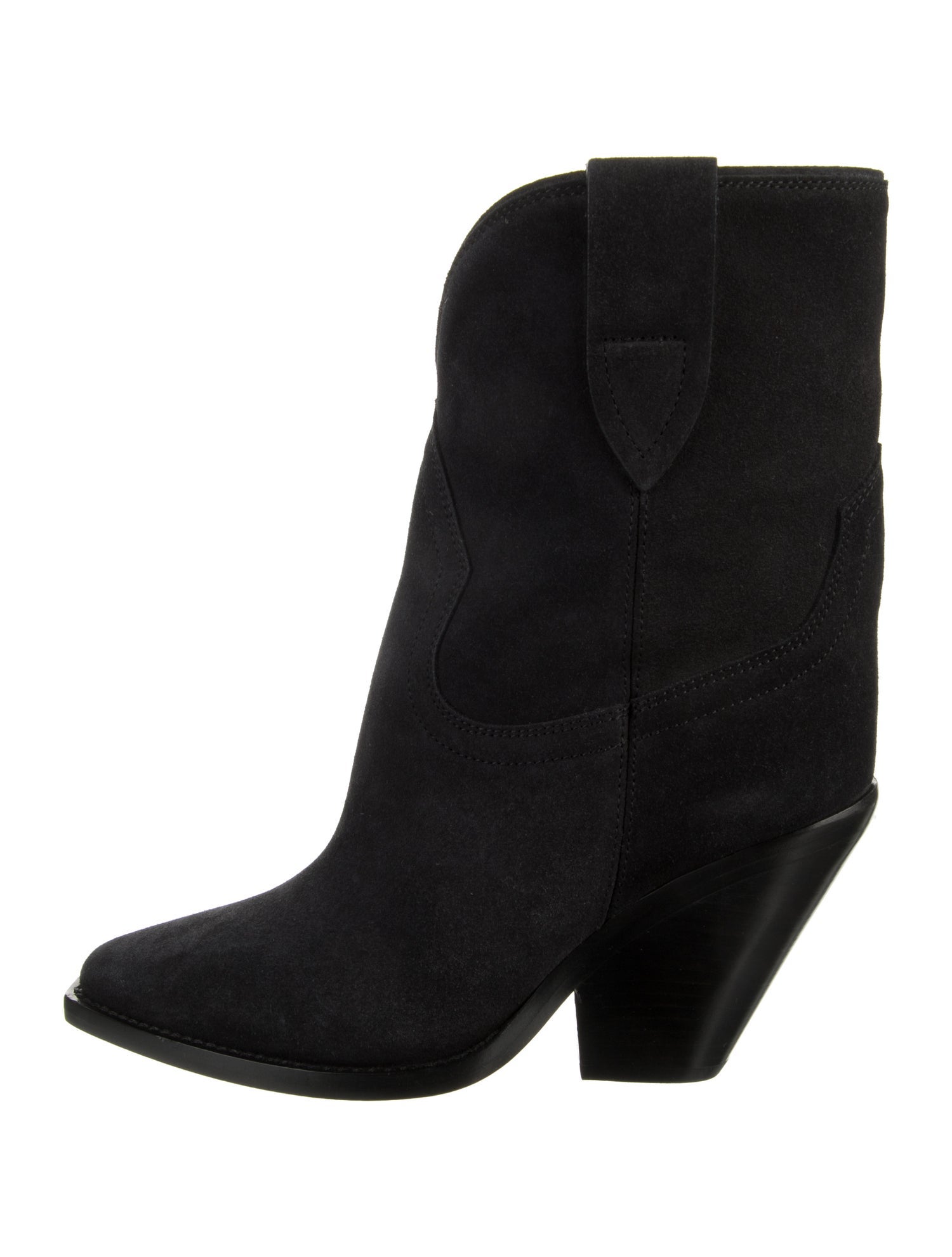 Isabel Marant Suede Western Boots