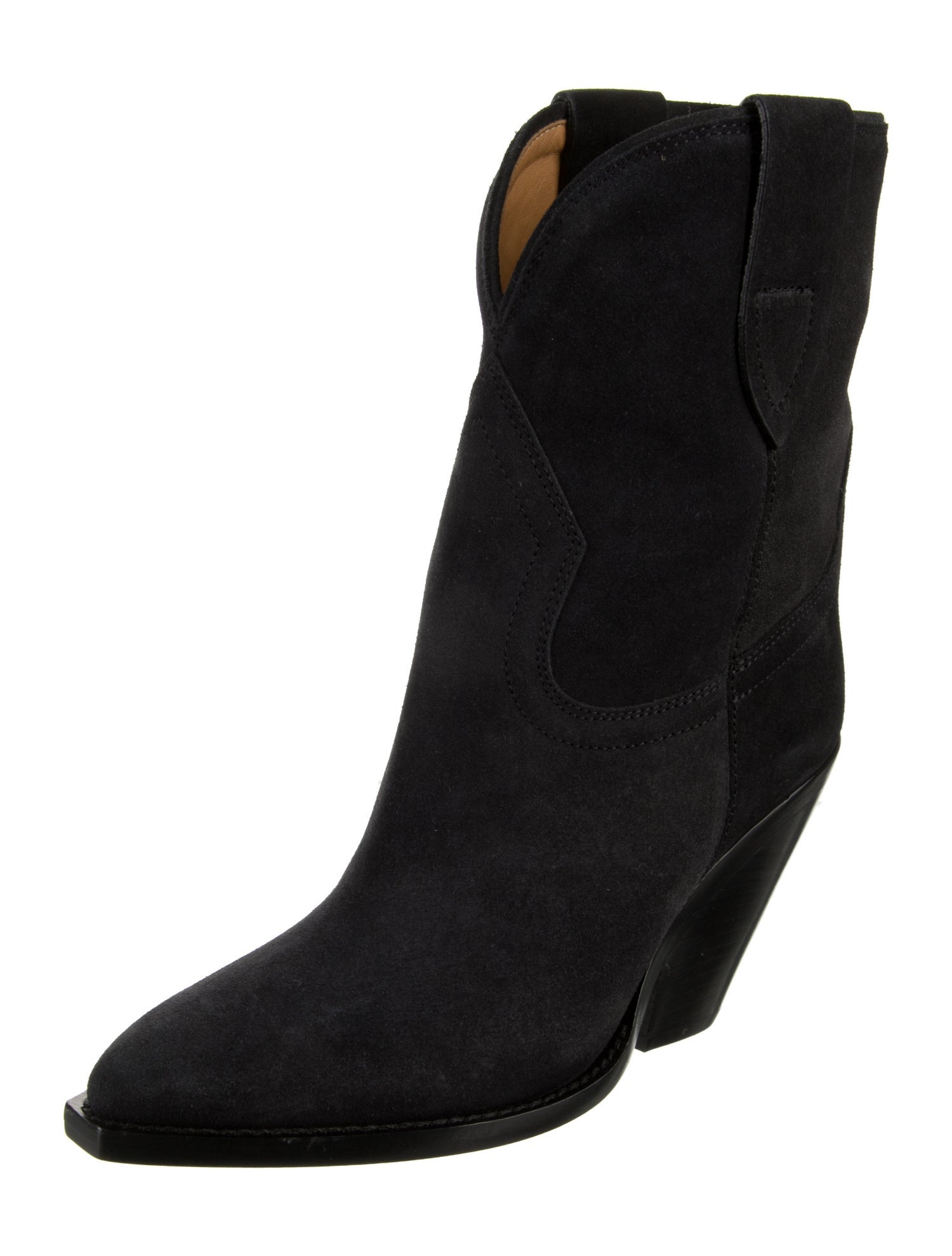 Isabel Marant Suede Western Boots