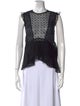 Isabel Marant Silk Lace Pattern Top