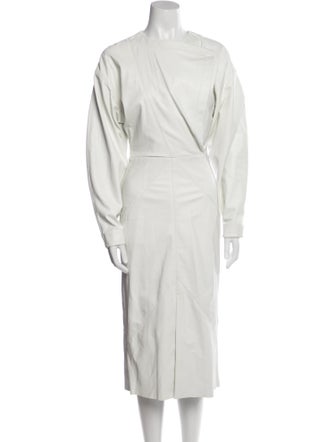 Isabel Marant Leather Midi Length Dress