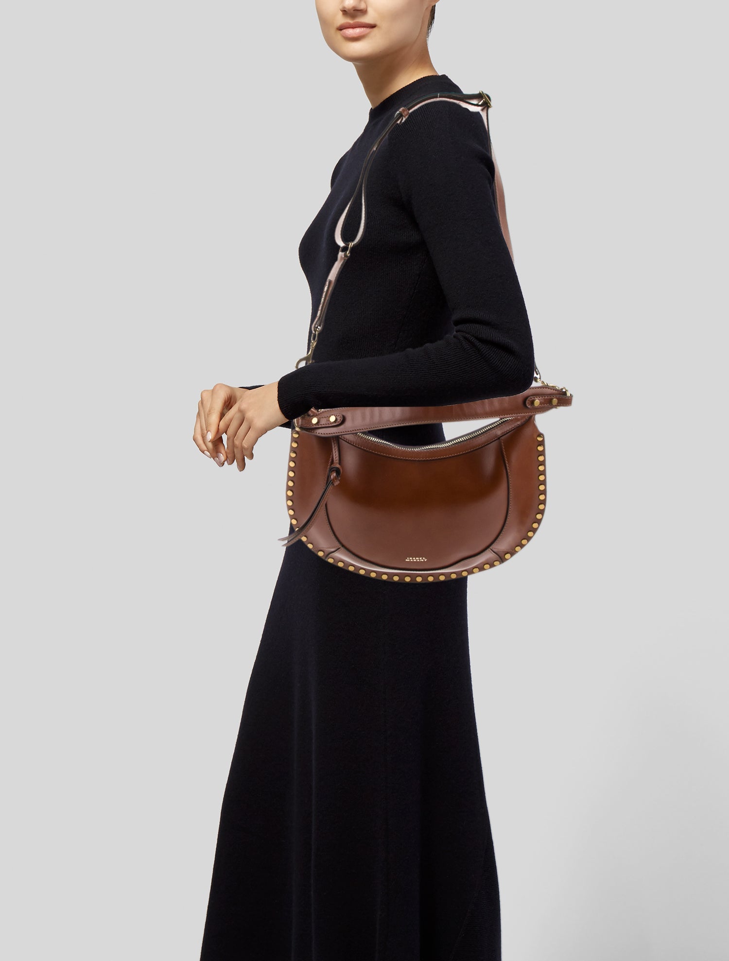 Isabel Marant Leather Top Handle Bag