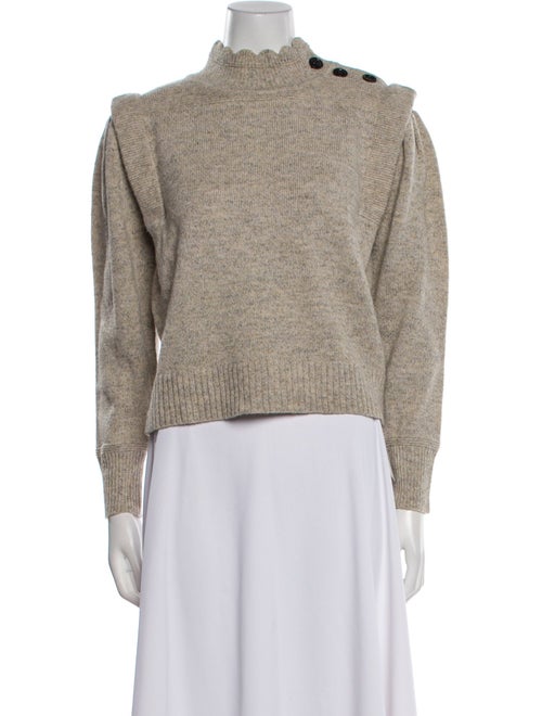 Isabel Marant Wool Mock Neck Sweater