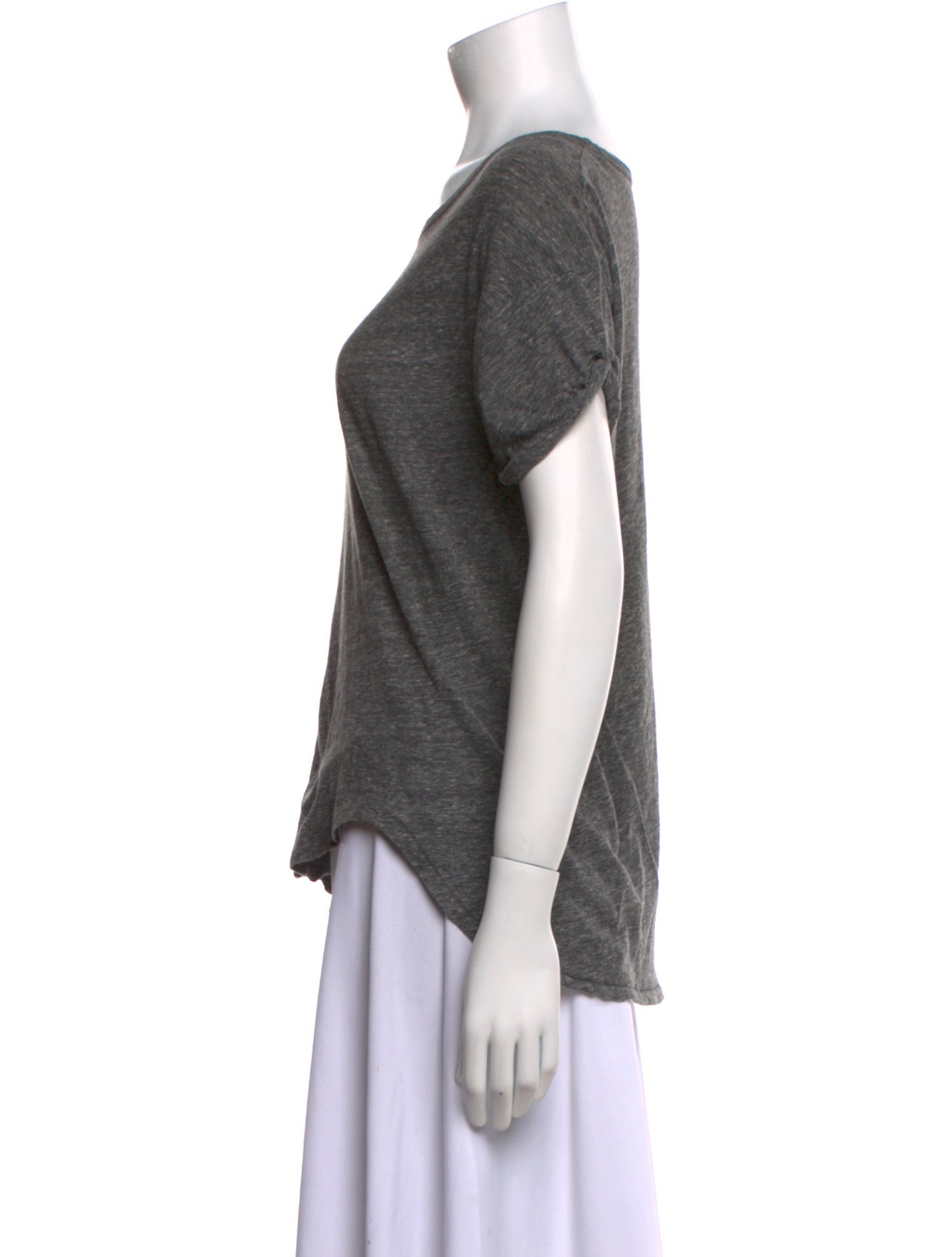 Isabel Marant Scoop Neck Short Sleeve T-Shirt