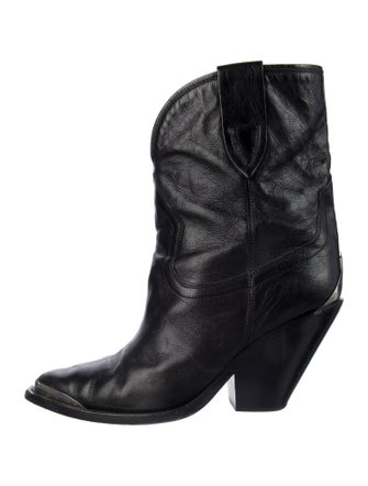 Isabel Marant Leather Western Boots