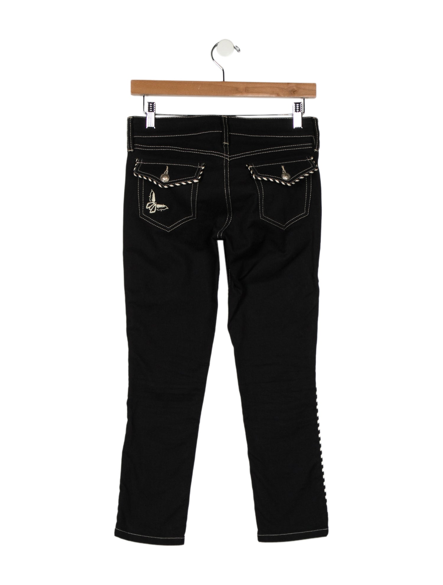 Isabel Marant Low-Rise Straight Leg Jeans
