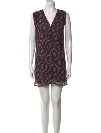 Isabel Marant Printed Mini Dress