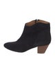 Isabel Marant Suede Western Boots