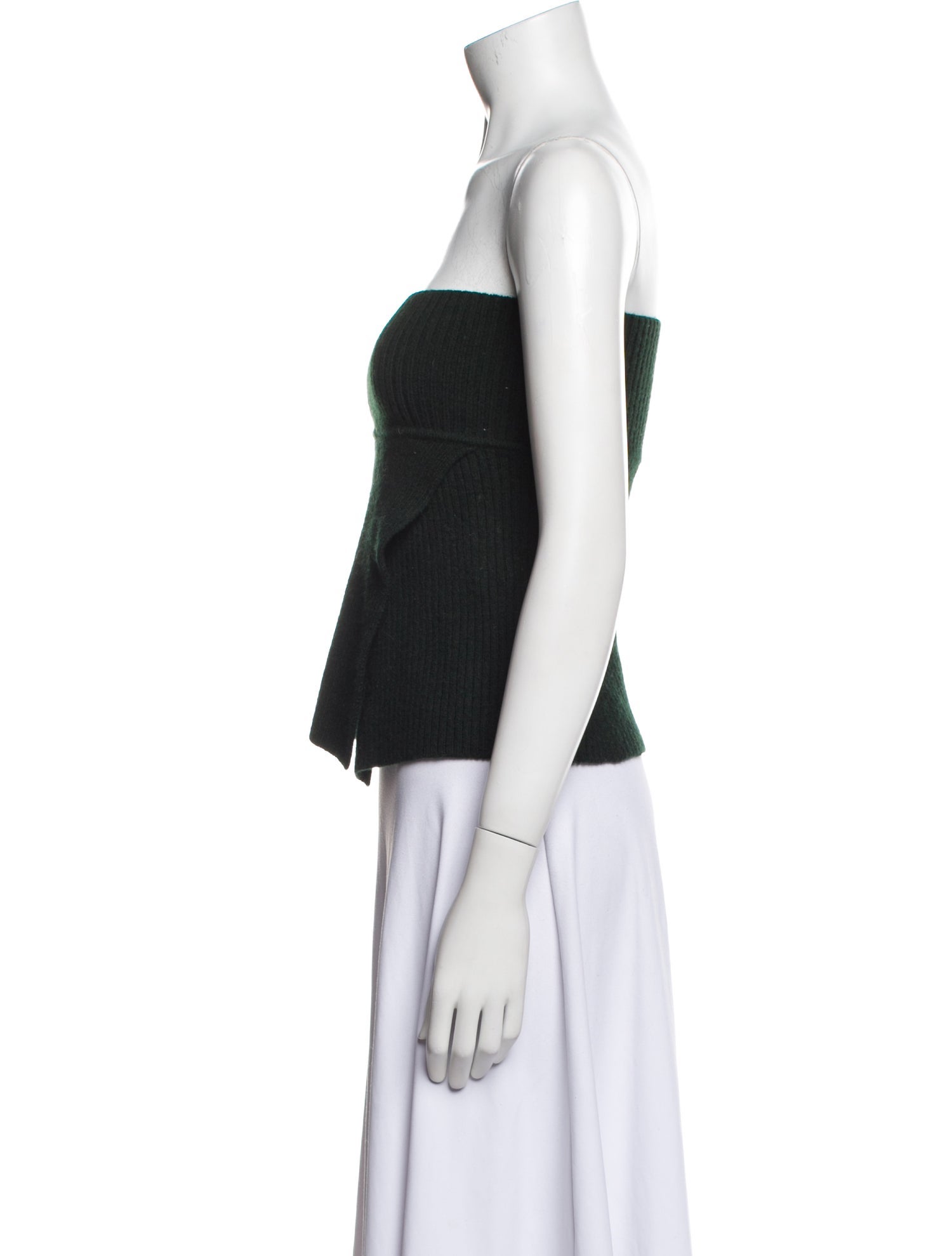 Étoile Isabel Marant Wool Strapless Crop Top