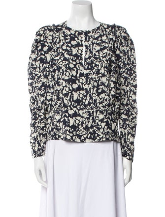 Isabel Marant Silk Printed Blouse