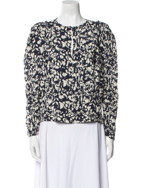 Isabel Marant Silk Printed Blouse