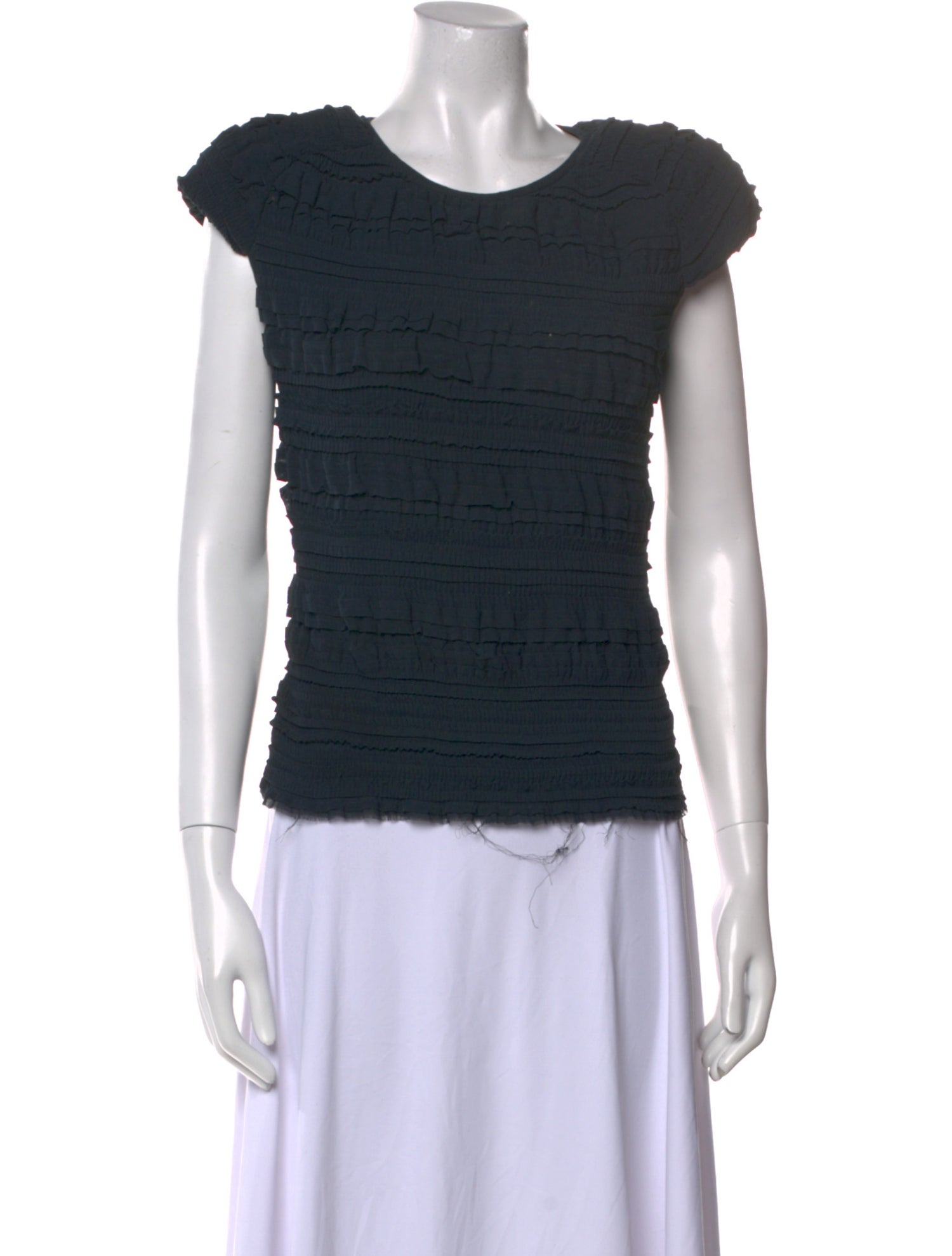 Isabel Marant Bateau Neckline Short Sleeve Top