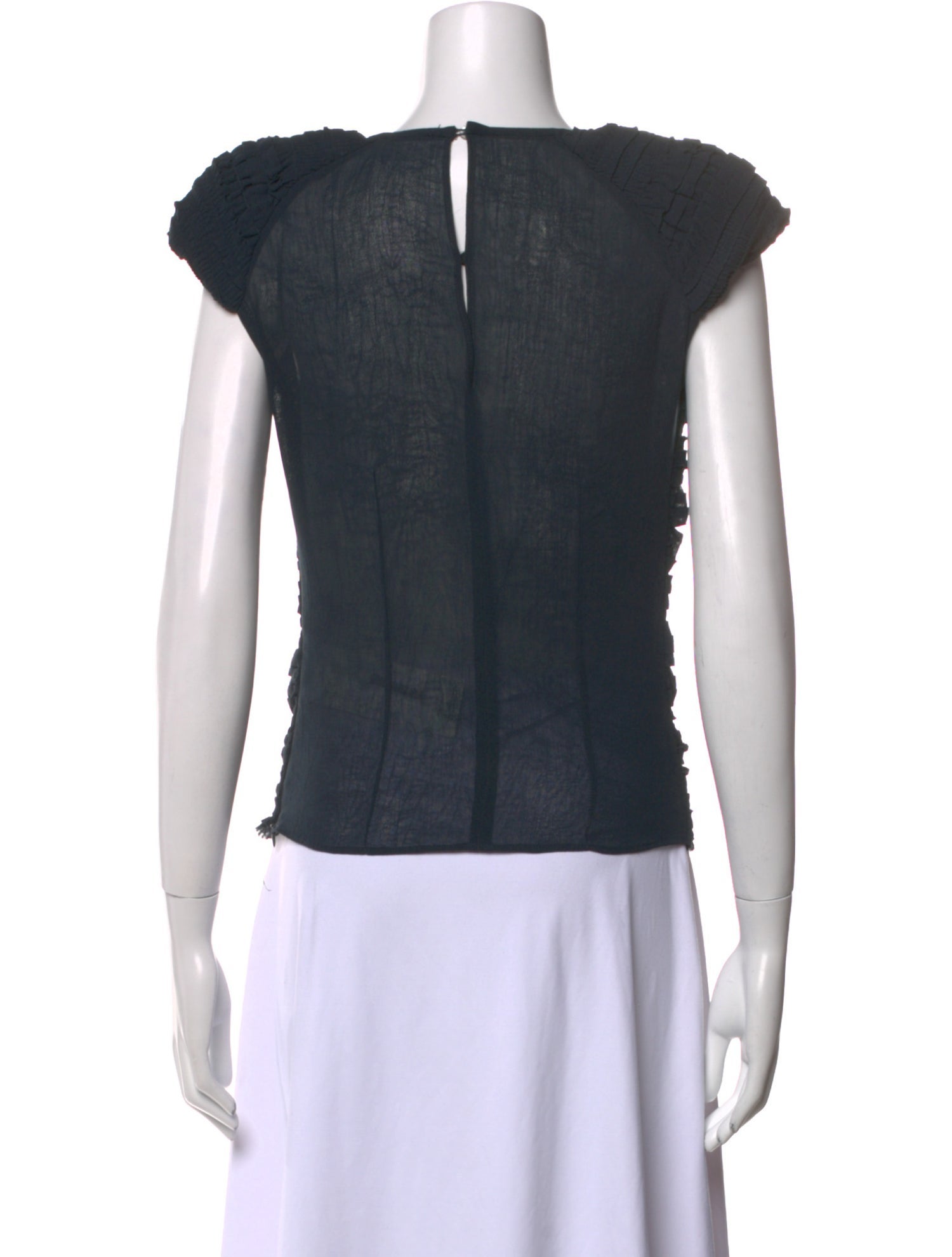 Isabel Marant Bateau Neckline Short Sleeve Top