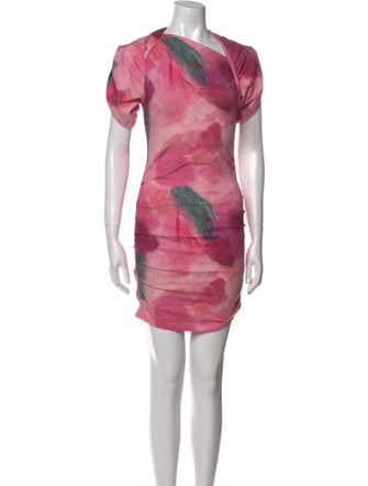 Isabel Marant Tie-Dye Print Mini Dress