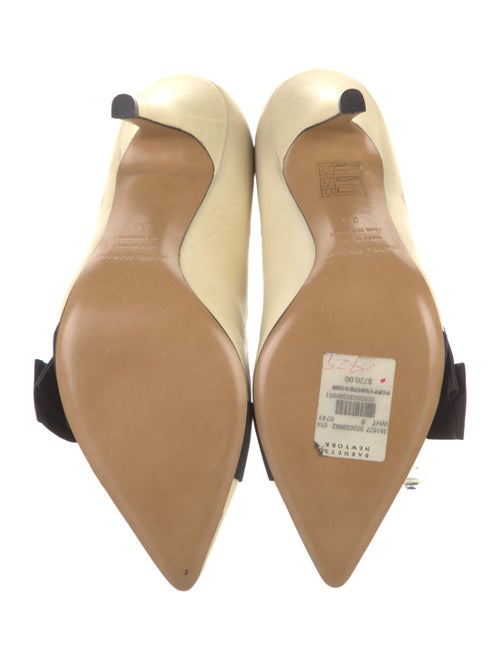 Isabel Marant Leather Bow Accents Pumps