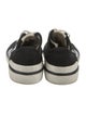 Isabel Marant Canvas Colorblock Pattern Sneakers