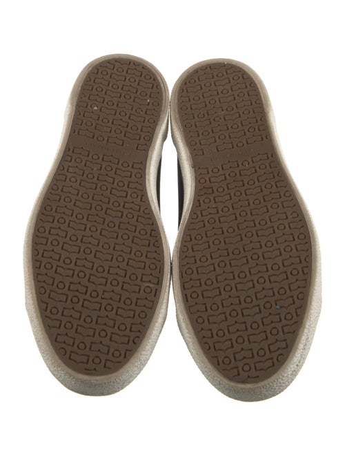 Isabel Marant Canvas Colorblock Pattern Sneakers