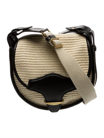 Isabel Marant Raffia Messenger Bag