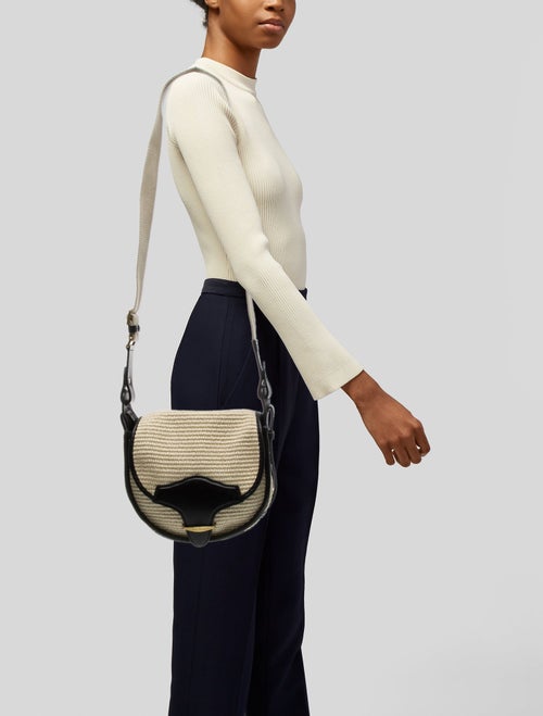 Isabel Marant Raffia Messenger Bag