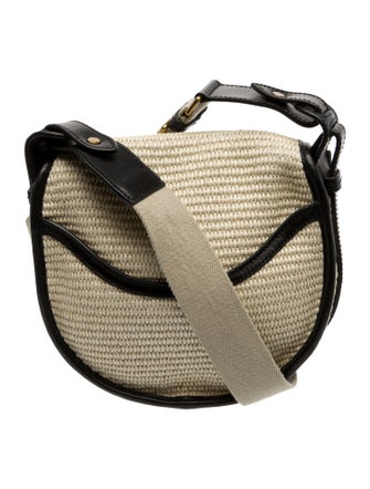 Isabel Marant Raffia Messenger Bag