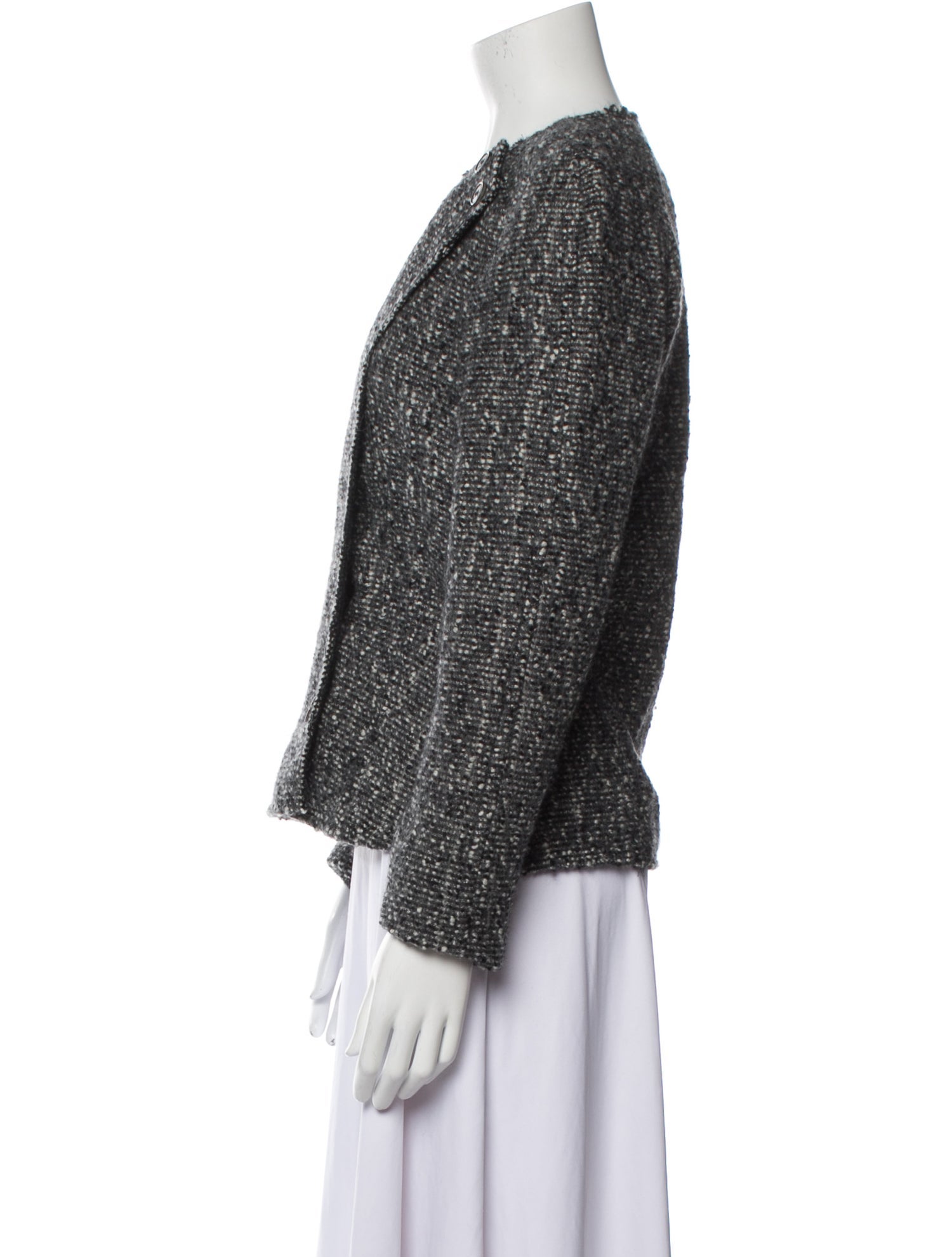 Isabel Marant Alpaca Tweed Pattern Jacket