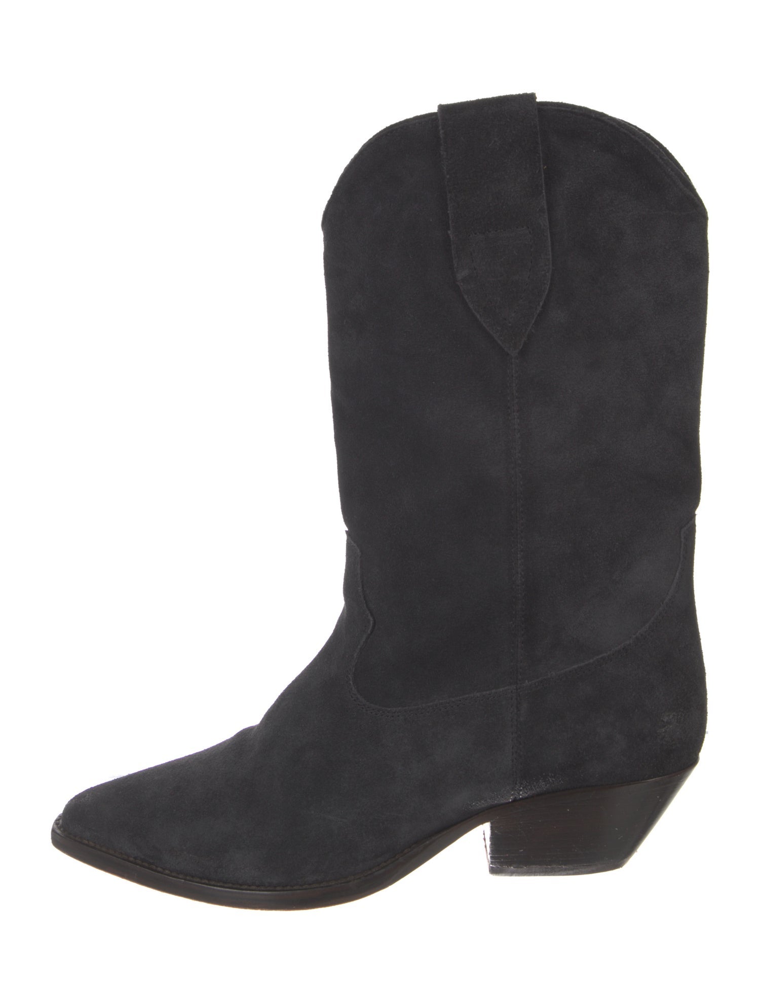 Isabel Marant Suede Western Boots